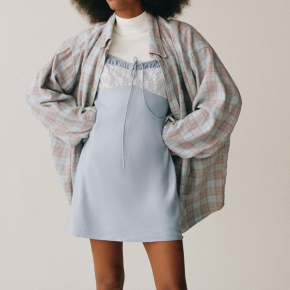 Urban Outfitters Dresses & Skirts - UO Perrie Lace-Inset Slip Dress